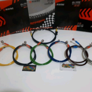 ORIGINAL SELANG REM SCARLET RACING DEPAN BELAKANG DISC CAKRAM OLI PIPE 60CM 95CM 105CM 120CM 130CM 150CM 215CM