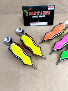 SOFT FROG CANS LURE. umpan casting. umpan pancing. umpan karet. umpan mainan. umpan gabus. umpan toman. Upan atas. Umpan bawah. Top water