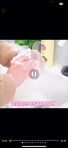 Three-use Long Handle Carrot Cup Brush/ Thermos Cap Crevice Washing Brush/ Detachable Soft Sponge Cleaning Brush
