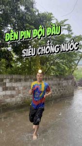 Đèn Pin Chống Nước 2 Pin (Tặng Sạc & Dây Đeo)  Siêu Sáng Bền Bỉ. Đi Lặn-Đi Rừng-Thợ Mỏ