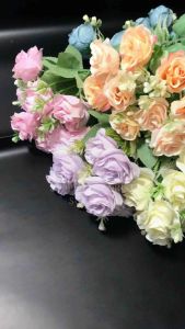 Mawar Tropis Kecil 1 Tangkai Bercabang 5: Dekorasi Pernikahan & Buket Bunga DIY