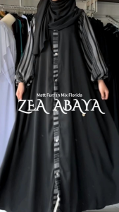 ABAYA ZEA | Gamis Hitam Arab By Asy-syakira fashion