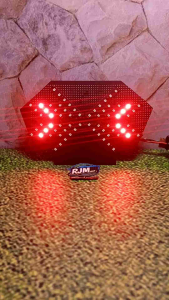 stoplamp running Supra GTR 8mode otomatis