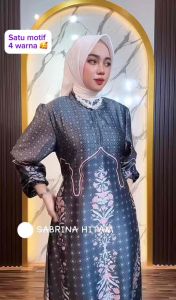 Gamis dres terbaru gaya kekinian silk premium busana muslim viral bahan sutra lembut dan mewah