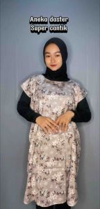 Daster Lowo Jumbo Rayon Santung Motif
