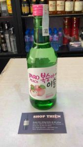 Sô Chu Soju Hàn Quốc JINRO PEACH 13% 360ml-Vị Đào