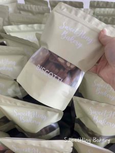 SweetHing Bakery - Almond Biscotti (coffee) less sugar