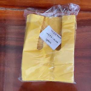 ถุงหูหิ้ว สี แบบหนา เกรด A 500 กรัม 6x14 8x16 9x18 10x19 10x23 12x20 12x26 ถุงโบ๊เบ๊ คุณภาพสมบูรณ์ทุกใบ