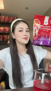 2แถม2ของแท้ ส่งฟรี อารยา คอลลาเจน มิกซ์พลัส Araya Collagen Mix Plus ผิว ฝ้า กระ เล็บ กระดูก 1 ห่อ 15 ซอง
