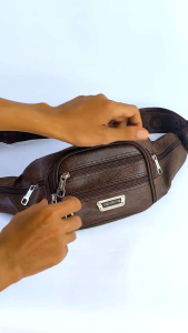 Polo Amstar Tas Selempang Tas Pinggang Pria 2in1 Polo Amstar Multifungsi Kulit Waistbag Stynlais Extra Kompartemen Ruang 8