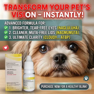 NEW AND IMPROVE FORMULA Ramtrex eye drops for pets