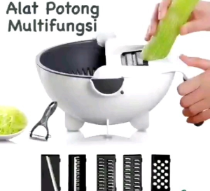 PARUTAN BASKOM SERBAGUNA / PENGIRIS SERBAGUNA / PARUTAN KEKINIAN DENGAN 5 MATA PISAU