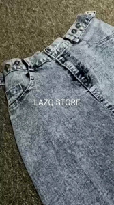 Rok Jeans A-Line Wanita Terbaru Ukuran Standar Jumbo dan Super Jumbo - Jeans Rok Masakini