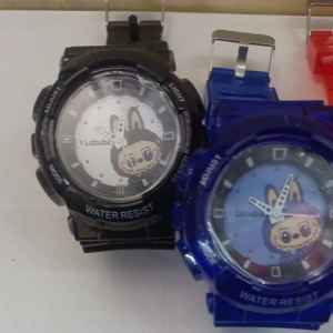 Jam Tangan Fasion Anak Labubu Terbaru Pria dan Wanita - Jam Tangan Karet Terbaru - Free Batrai Cadangan - Bisa Bayar Ditempat (COD)