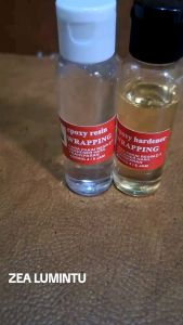 LEM JORAN JAGO EPOXY HARDENER RESIN BENING HASIL TRANSPARAN 30ML (LEM JORAN LEM KERAJINAN LEM 2 KOMPONEN LEM SUPER KUAT LEM SPUL SPEKER LEM SERBAGUNA)