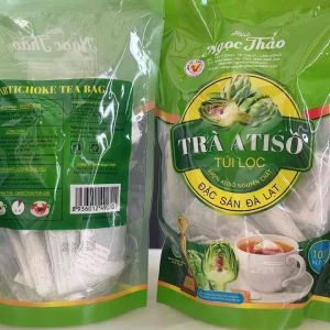 gói Trà Atiso túi lọc tùy chọn Ngọc Thảo Đà Lạt mỗi gói 100 túi đồ uống thanh nhiệt giúp làm đẹp da mặt