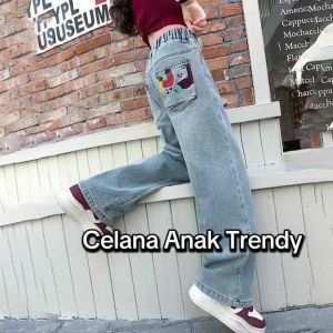 MixuKids- Celana Jeans Anak Import 10-15thn/ Celana Panjang Anak Tanggung/ Celana Jeans Anak Import