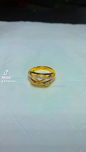 Cincin emas bangkok cop 916 persis ori