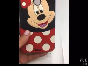 For iPhone 12 11 Pro Max 12 mini XR XS Max 3D Cute Minnie Mouse Rubber Case For iPhone 8 7 6 6s Plus 5 5s 4 4s SE 2022 2020 Soft Silicone Cartoon Cover Back Case