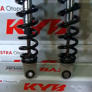 SHOCKBREAKER BELAKANG MOTOR YAMAHA VEGA R VEGA ZR MERK KYB PREMIUM ORIGINAL 1 SET KIRI & KANAN