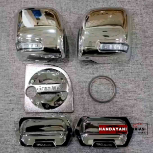 Paket Hemat Daihatsu Gran Max Cover Handle Outer Pintu Tank Cover Dan Cover Spion Chrome