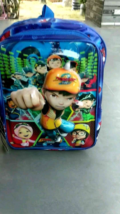 Tas ransel anak karakter kartun Fashion anak Tas anak mini Tas sekolah anak paud bahan Dolby Print