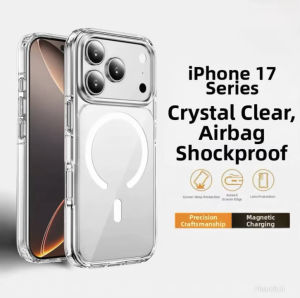 (SG) SCMax Clear Transparent iPhone Case for iPhone 17 Pro Max/ 17 Pro/ 17 Air/ 17