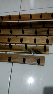 Kapstok Hangers Gantungan Pakaian Cantolan Baju Kayu Estetik