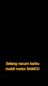 SELANG SAMCO UKURAN 3MM SELANG VACUM KARBU MOTOR MOBIL HARGA 50 SENTIMETER