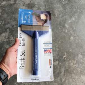 Dasco Pro 4 in. x 7 in. Hand Tool Forge Brick Set Chisel