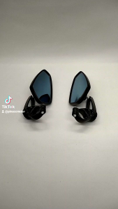 Spion Oval Jepit Stang SuperMoto Traill Cross Crf 150 KLX 150 Byson Tiger Old PNP Model New Oval Jepit Stang