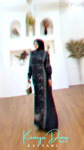 KANIYA V3 KAYYANI DRESS GAMIS MODE TERBARU TERLARIS BEST SELLER VIRAL ORIGINAL