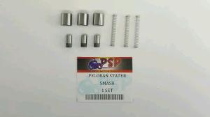 Peloran Stater Smash (Harga Per Set Sesuai Foto) - Mimis Pelor Gotri Dobel Starter One Way Wanwey + Per Peer Pir Suzuki Smash Lama Shogun 125 Arashi
