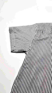 Kemeja Koko Kurta Anak Laki-laki Lengan Pendek Motif Stripe Usia 1-12 Tahun