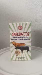 ANFLOX-TTS 20 100ml - Xử lý: hồng lỵ tiêu chảy chướng bụng ở lợn trâu bò