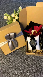 Paket Hemat Hadiah Pria: Gift Box Kado Pria & Paper Bag Hampers Ulang Tahun