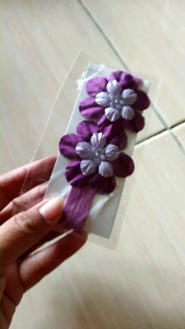 Bandana Bayi Bunga HANA Bando Bayi Perempuan Aksesoris Rambut Ziwaku