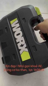 Chuyên bắn vít WORX 132X đời mới ! Lực 160N 4 cấp chỉnh lực động cơ ko than. Siêu gọn tiết kiệm PIN trâu 0971.72.70.74