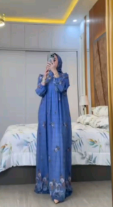 K-FASHION Gamis Wanita Muslim Sudah Termasuk Hijab Zuriya