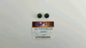 Seal Klep Dobel Per Grand (Harga Per Set Isi 2) - Sil Sel Siel Karet Oring O Ring Payung Klep Kelep Batang Klip Honda Astrea Prima Legenda Supra Lama 100cc Tromol Supra X Lama