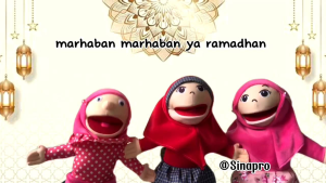 Boneka Tangan Handpupet Muppet Karakter Santri Ponpes