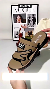 sandal ghenzo karet sandal pria kasual mewah