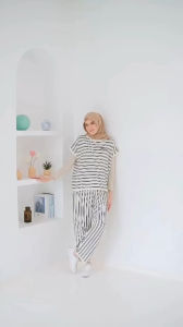 Baju Serenata Authentic Knit By Giok Bahan Knit cotton atasan Wanita Premium