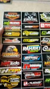 STIKER AUDIO | STIKER SOUND SYSTEM VINYL | STIKER AUDIO ANTI AIR | STIKER VINYL STIKER AUDIO | STIKER BAHAN VINYL