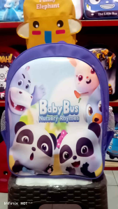 TAS SEKOLAH ANAK TK SD LAKI-LAKI PEREMPUAN 5-8 TAHUN BABYBUS LUCU TERBARU 2024 KUAT MURAH