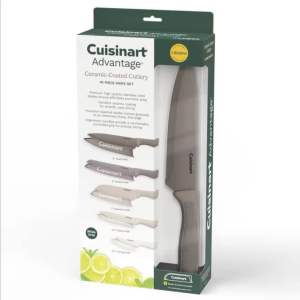 Cuisinart Advantage 10-Pc Knife Set (5pcs knife and 5pcs blade guard) CEPP-10PCGW