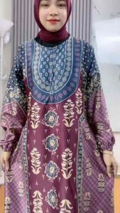 GAMIS SILKY MOTIF D1OR SILKY / GAMIS MODERN / GAMIS SERAGAMAN / BISA COD / PROMO / GAMIS PENGAJIAN / GAMIS PESTA