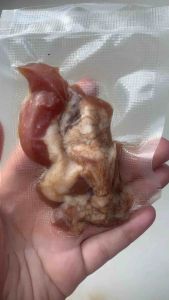 หมูแดดเดียว หนัก 30 กรัม ทำสดใหม่ทุกวัน รอรับของไม่นาน