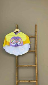 Hijab Instan Anak Motif Unicorn Flower