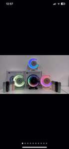 Loa Karaoke Mini Loa Bluetooth Chữ G YS110 Tặng Kèm 2 Micro Không Dây Hỗ trợ Bluetooth 5.0 Cổng AUX Có Đèn LED